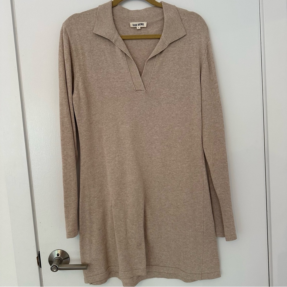Djerf avenue getaway dress sand